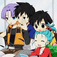 Dragonball Z Trunks Goten Bulla And Pan Dragon Ball Z Anime Dragon Ball Dragon Ball