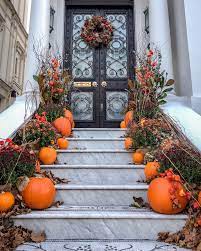 Autumn Doorway Decorations London For Halloween Halloween Porch Decorations Halloween Front Porch Decor Halloween Porch Lights