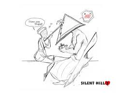 Pyramid Head X Nurse By Mily9 On Deviantart Silent Hill Silent Hill Art Pyramid Head