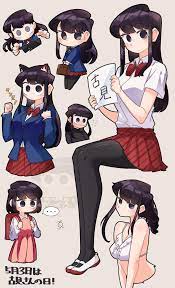 ☺️🙊Komi Shouko from Komi-San can't communicate is pretty, sweet & shy  AF☺️🙈 | Anime Amino