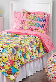 Twin Size Emoji Bed In A Bag Emoji Room Girls Room Decor Tween Girl Bedroom Decor