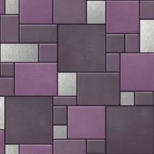 Designer selection acanthus berry wallpaper purple / plum. Designer Wallpaper Leather Tiles Koziel F957 Muriva