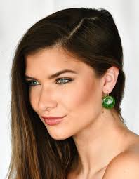 Tiffany jade top earrings