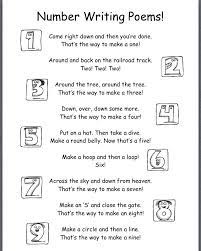 8 Number Poems Ideas Number Poems Numbers Preschool Preschool Math