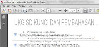Soal ukg 2019 dan kunci jawaban pdf. Berbagi Soal Latihan Ukg Sd Dan Paud Disertai Kunci Jawaban Info Pendidikan Terbaru