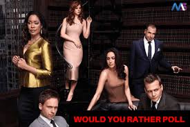 To say we've seen harvey specter and mike ross go through a lot together over the years is definitely an understatement. Suits Would You Rather Poll Moodswag