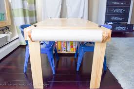 How to build a diy bedside table design under 5$ from the recycled wood pallet, side table design ideas, modern wooden diy coffee table design ideas for. Diy Kid S Craft Table Making Joy And Pretty Things