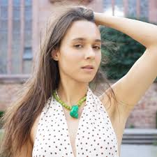 Green Shell Necklace Sienna