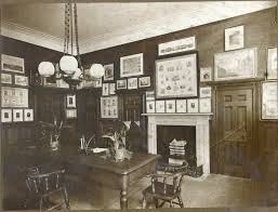 The Committee Room In 1890 Looking Rather Different It Was Every Bit The Victorian Gentleman S Study Complete Wall Decor Table And Chairs Victorian Gentleman