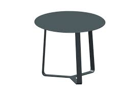 Apollo Outdoor Side Table Small 44x35h White And Charcoal Outdoor Side Table Side Table Table