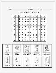 A Bela E A Fera Words Periodic Table Data