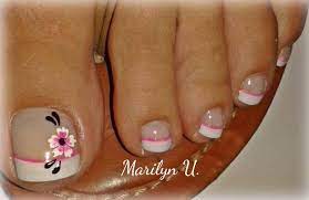 Pedicure diseños flores facil : Nails Arte De Unas De Pies Unas Pies Decoracion Unas Manos Y Pies