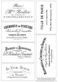 There are also two great graphic fonts that include a variety of french style ornaments and fleur de lis! Gorgeous French Typography Labels And Project The Graphics Fairy French Typography French Ephemera Vintage Labels