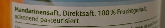 Du isst gerne clementinensaft und möchtest wissen, was in dem produkt drin steckt? Kuhlfrische Mandarine Rewe Beste Wahl 1 L