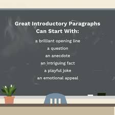 Published on february 4, 2019 by shona mccombes. Examples Of Great Introductory Paragraphs