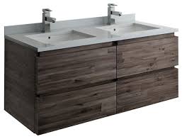 This sink has an attractive, modern look, and the attached towel bar is a nice touch. Formosa Wall Hung Double Sink Modern Bathroom Cabinet With Top Sinks Contemporary Bathroom Vanities And Sink Consoles By Kolibri Decor Fcb31 2424aca Cwh U Houzz