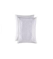 A sham is a decorative pillow case that transforms normal sized pillow fills into useful accessories for one's bedding set. Quilted Standard Euro Sham