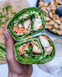 You'll find everything from chicken hotpots to crunchy from caesar salads to warming casseroles our healthy chicken recipes will keep you inspired all year round. Healthy Chicken Lettuce Wraps With Tahini Sauce Keto Paleo Whole30 Blondelish Com
