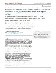 We did not find results for: Pdf Antenatal Care Providers Attitudes And Beliefs Towards Maternal Vaccination In Kenya