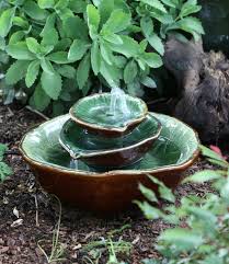 Blatt Ceramic Design Fountain Garden Handmade Naturliches Ceramic Garden Ceramic Garden Water Fountains Garden Fountain Diy Water Fountain