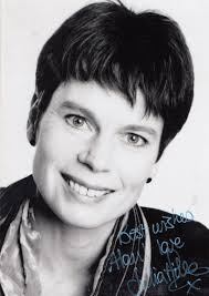 Julia Hills Caroline Joyner in Casualty TV Show Who Dares Wins Hand Signed  Photo