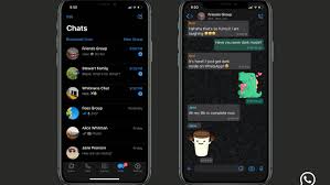 Check spelling or type a new query. Whatsapp Dark Mode Now Available For Ios And Android The Verge