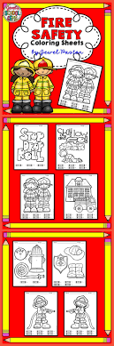 Fire Safety Fire Safety Coloring Sheets Is The Perfect Activity For Your Students This Fire Safety We Fire Safety Fire Prevention Week Fire Safety Preschool