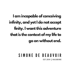 2 Simone De Beauvoir Quotes 190605 Poster Simone De Beauvoir Quotes Simone De Beauvoir Quotes