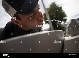 Water refill station hi-res stock photography and images