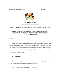 Ctr bagi pegawai yang dilantik sebagai jurulatih plkn cuti tanpa rekod perayaan vaisakhi cuti menghadiri. Pdf Surat Pekeliling Perkhidmatan Bilangan 4 Tahun 2009 Eng Ong Academia Edu