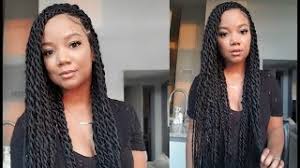 However, as extensions seem to hold the twist better, this might be a better option for newbies. Save Your Edges First Senegalese Twist Of 2019 Janet Collection Braiding Hair Youtube
