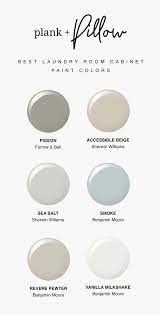 Learn the best ways to use each color and each hue's unique traits. The 6 Best Laundry Room Paint Colors For Your Cabinets Plank And Pillow