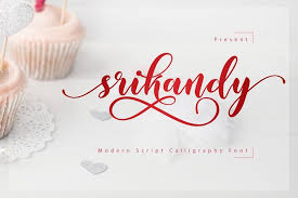 Buy burgues script font from sudtipos on fonts.com. Srikandy Script Free From Fontbundles Net Free Calligraphy Fonts Fancy Fonts Creative Fonts