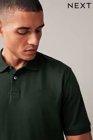 Buy Men's Polo Shirts Small Green Plain Holidayshop Online