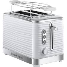 Russell Hobbs 24370 56 Toaster Grille Pain Xl Inspire Controle Brunissage Decongele Rechauffe Chauffe Viennoiserie Blanc Achat Vente Grille Pain Toaster Cdiscount