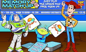 Disney memory matching game online. Toy Story 2 Memory Match Up Disney Games Com