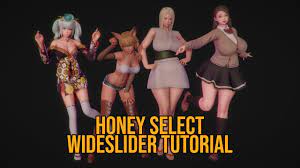 Honey Select Wide Slider Tutorial + Slider limit change - YouTube