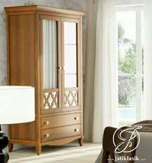 Jual Lemari Minimalis Modern 2 Pintu Kayu Jati Jati Klasik Furniture