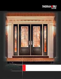 , these installation instructions are designed to assist door installers who have an understanding of carpentry principles, and how to properly and. Full Line Catalog Therma Tru Doors Pdf Catalogs Documentation Brochures