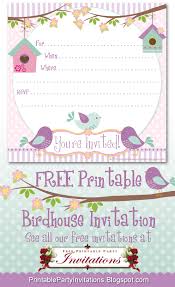 Birdhouse All Occasion Invitation Free Printable Party Invitations Party Invitations Printable Free Printable Cards Customize them exactly the way you like and amaze your family and friends!