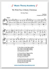 Share to twitter share to facebook share to pinterest. We Wish You A Merry Christmas Music Theory Academy
