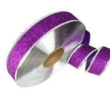 Grosgrain ribbon is often used for card making, grosgrain ribbon is one of the more heavy ribbons and is normally made from silk, it can be purchased in a huge variety of colors. Choeko Sparkly Gold Ribbon Premium Glitter Metallic Ribbon For Crafters Wedding Party Gift Wrap Card Making Decorating Christmas Tree 2 Rolls X200cm Purple Buy Online In Bahamas At Bahamas Desertcart Com Productid 59325480