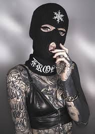 Maybe you would like to learn more about one of these? A3 Signed Poster Ski Mask Frost Streetwear Monami Frost Girl Tattoos Mask Girl
