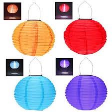 Just make sure sky lanterns are legal in your area and that you light yours in a safe outdoor location. Cst Lighting 4pcs 12 Solar Powered Led Light Chinese Hanging Lantern Lamp Lighting For Garden Yard Solar Lanterns Outdoor Hanging Lights Led Holiday Lights