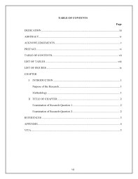 Apa 6th edition table of contents template.ing the american methode dissertation ses bac association. Apa Format Research Paper Table Of Contents