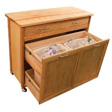 recycling/trash island overstock