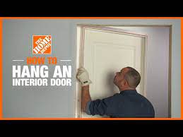 The project's high cost is $2,000 for a steel barn door installed with modifications to the track. How To Install An Interior Door The Home Depot