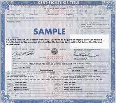 If you do not have a florida vehicle title, you submit the application to your local dhsmv office or by mail to: Florida Title Processing Information