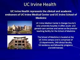 1 T Uc Irvine Health Uc Irvine Health Represents The