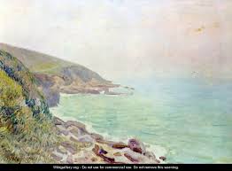Welshman Coast In The Fog Alfred Sisley